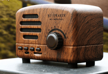 wood speaker